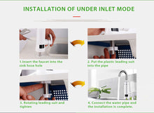 Ecofresh Instant Hot Water Heater Tap